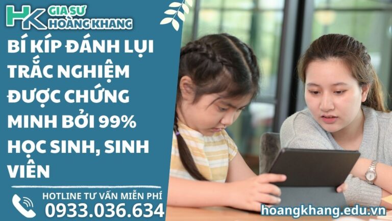 Bí Kíp Đánh Lụi Trắc Nghiệm Được Chứng Minh Bởi 99% Học Sinh, Sinh Viên