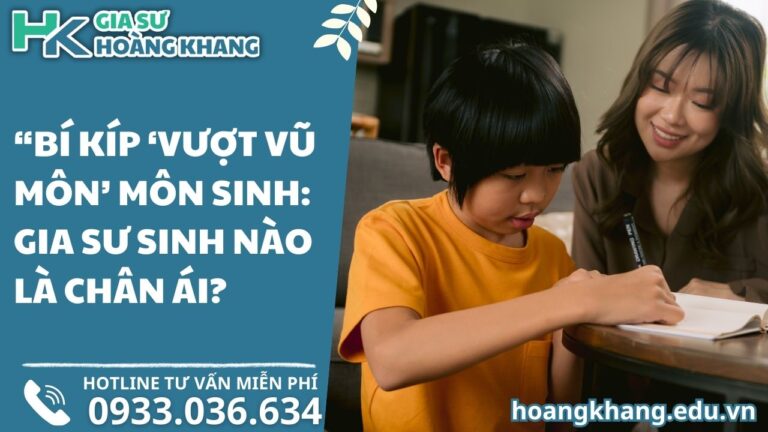 "Bí Kíp 'Vượt Vũ Môn' Môn Sinh: Gia Sư Sinh Nào Là Chân Ái?