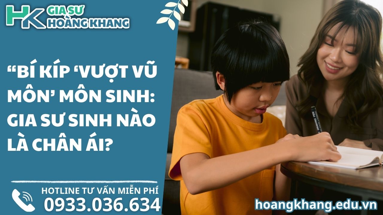 "Bí Kíp 'Vượt Vũ Môn' Môn Sinh: Gia Sư Sinh Nào Là Chân Ái?