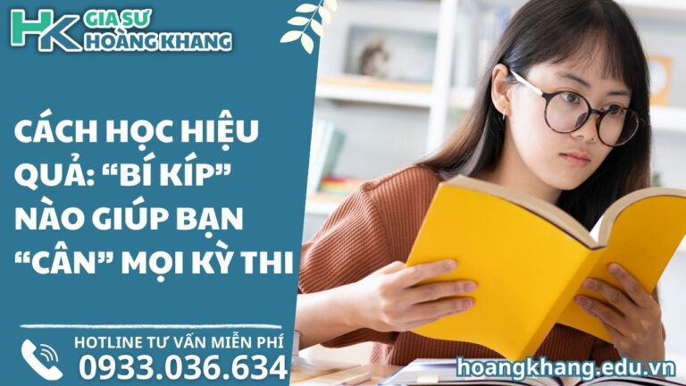 Cách Học Hiệu Quả: "Bí Kíp" Nào Giúp Bạn "Cân" Mọi Kỳ Thi
