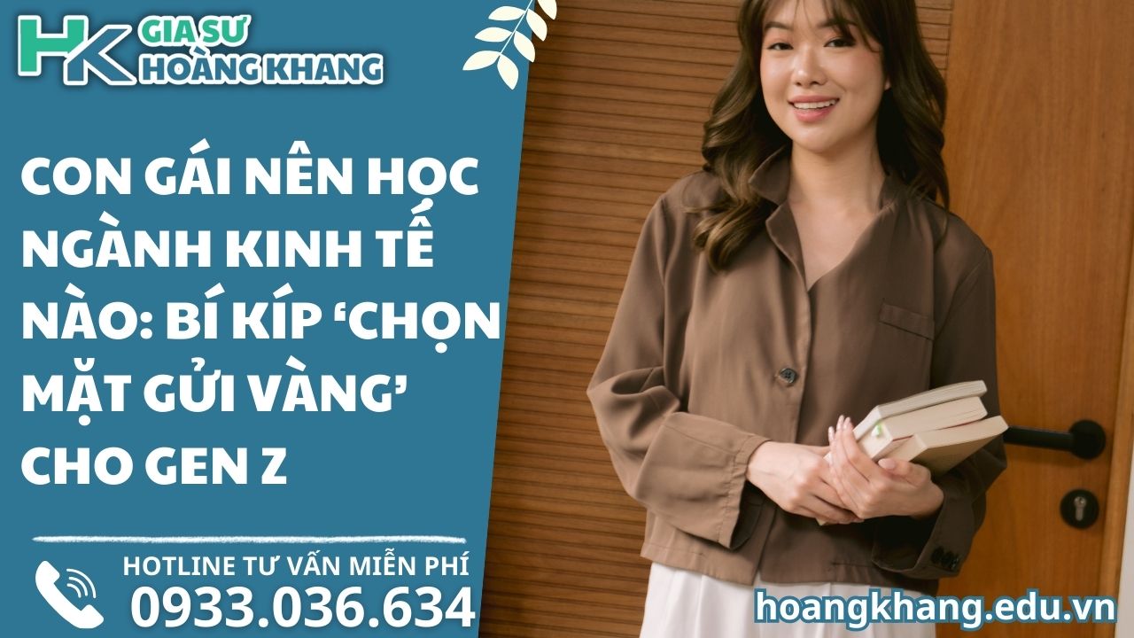 Con Gái Nên Học Ngành Kinh Tế Nào: Bí Kíp 'Chọn Mặt Gửi Vàng' Cho Gen Z?