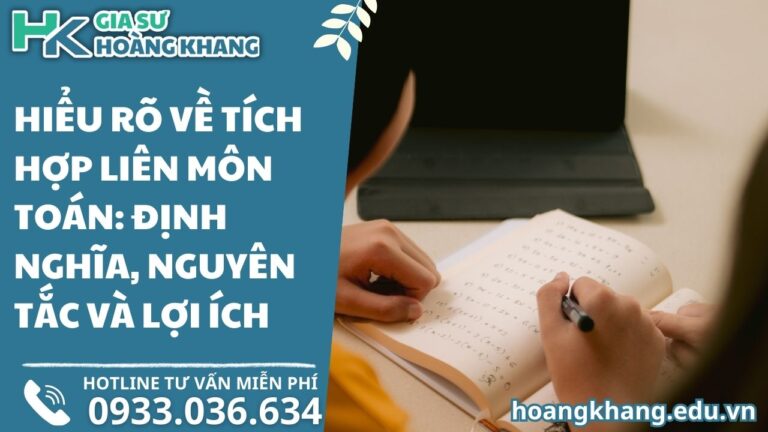 Hiểu Rõ Về Tích Hợp Liên Môn Toán: Định Nghĩa, Nguyên Tắc và Lợi Ích