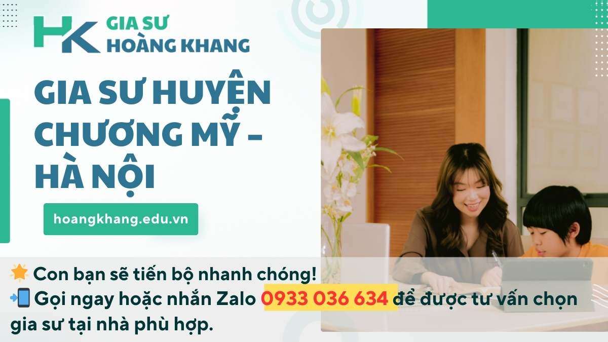 Gia Sư Huyện Chương Mỹ - Hà Nội: Lộ Trình Bứt Phá Điểm Số Sau 3 Tháng Có Thật Sự Tồn Tại