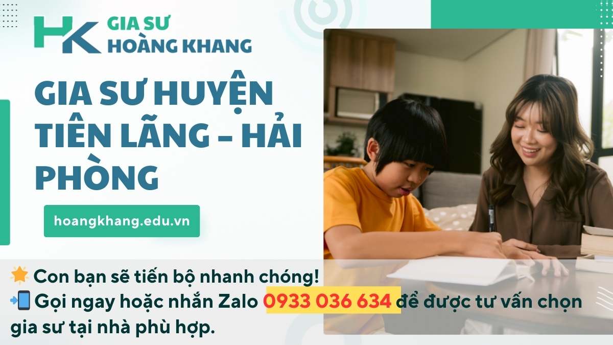 Gia Sư Huyện Tiên Lãng - Hải Phòng: Giải Pháp Học Tập Tối Ưu