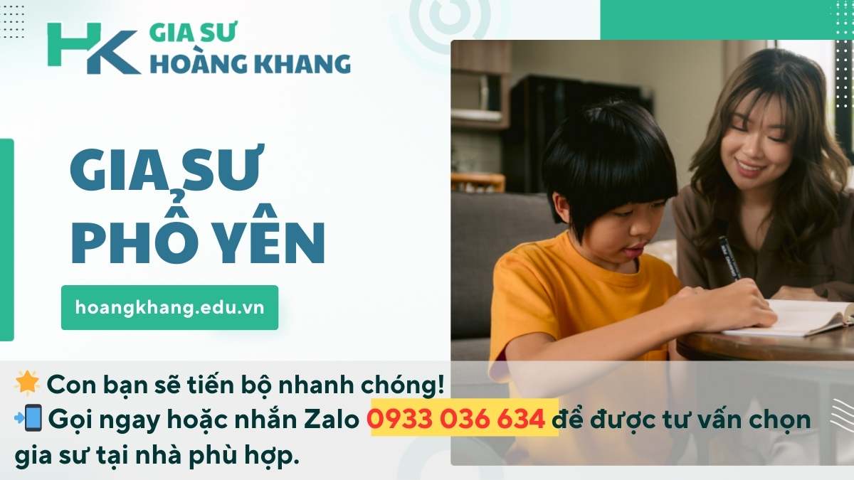 Gia Sư Phổ Yên - Thái Nguyên: Bí Quyết Vàng Chinh Phục Tri Thức