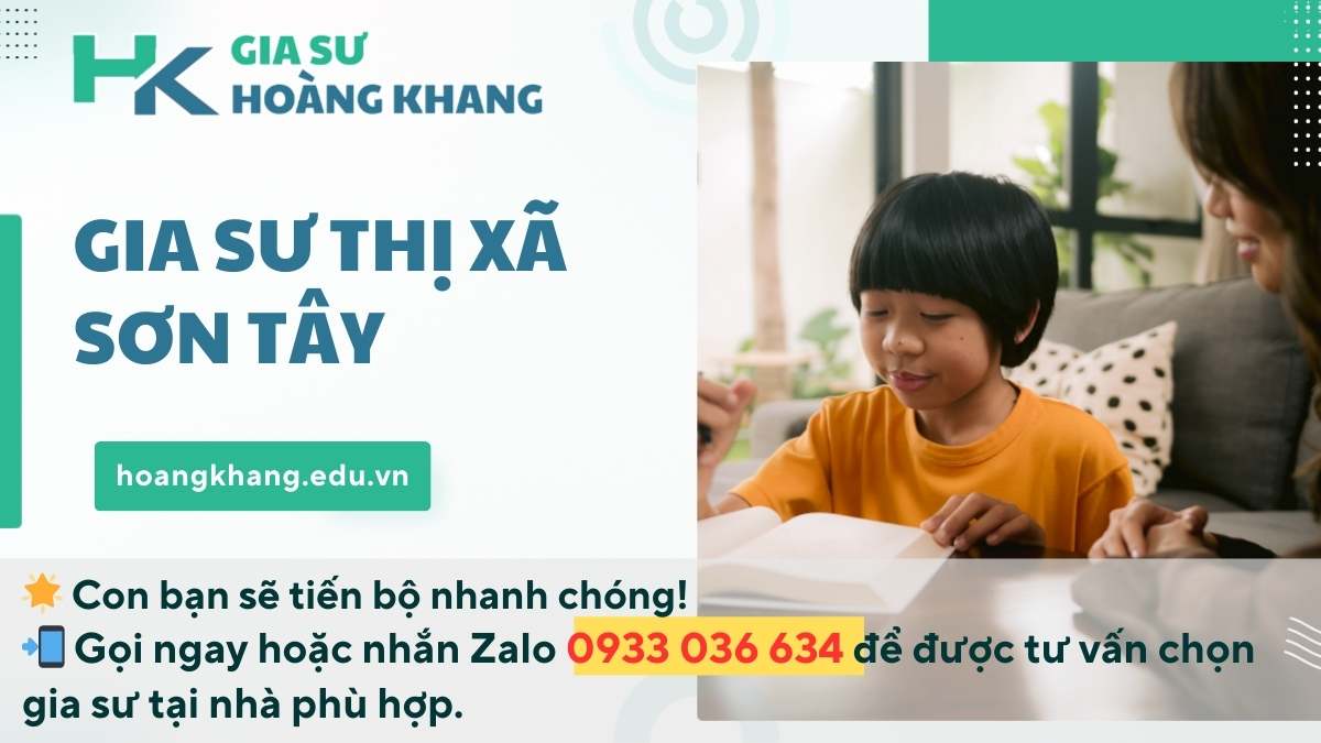 Gia Sư Thị Xã Sơn Tây: Bí Mật Giúp 95% Học Sinh Yếu Kém Lột Xác Về Điểm Số?